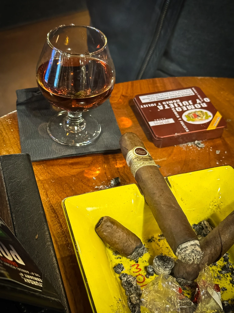 Padron 1964 and a whiskey