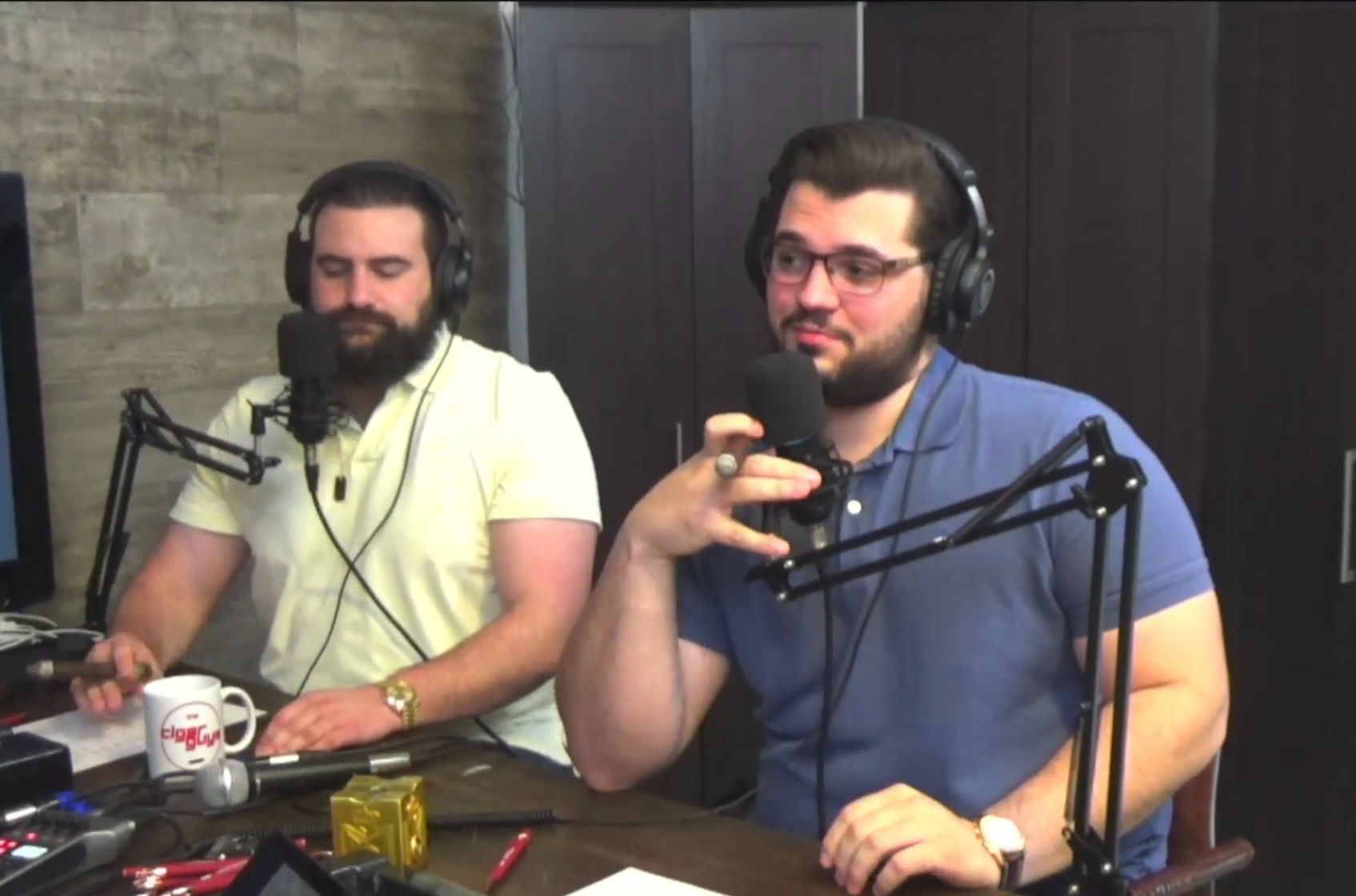 Jared and Zach on the podcast