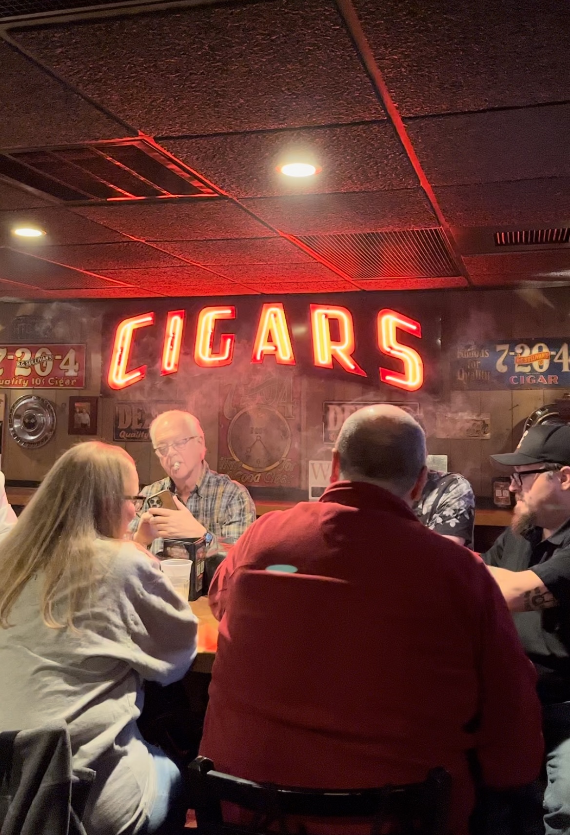Cigar lounge